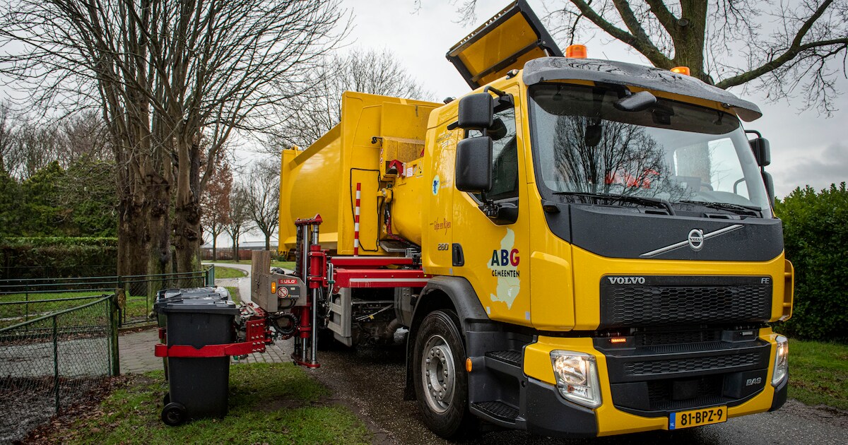 Andere vuilniswagen gevonden: toch wel afvalinzameling op Vlieland