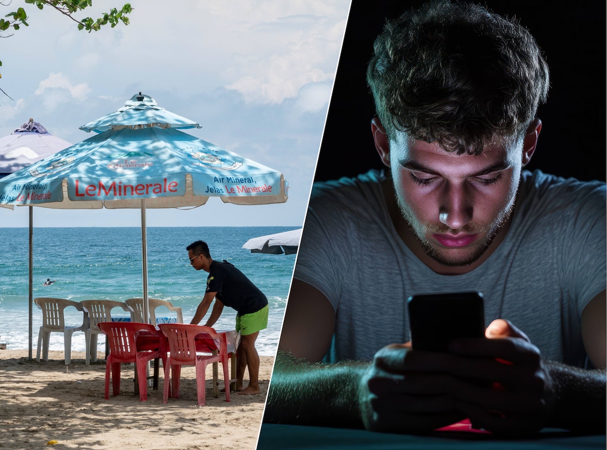 een-strand-in-indonesie-foto-ter-illustratie