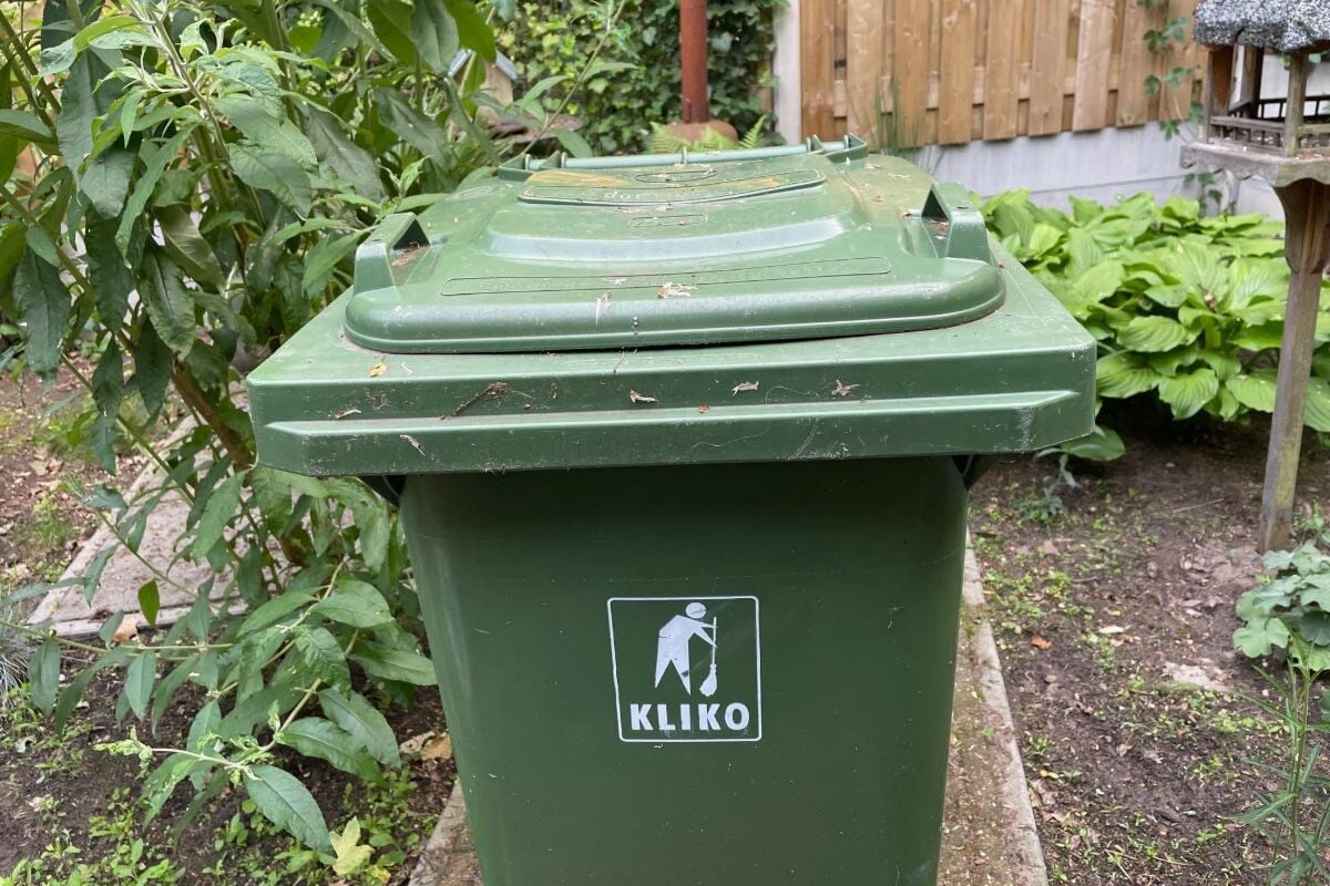 Minicontainer in Katwijk wordt 's zomers vaker geleegd | Foto | AD.nl