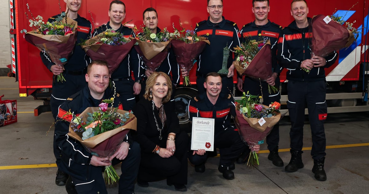 Brandweer Veendam benoemd tot Veendammer van het Jaar 2025