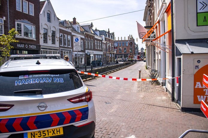Schaapmarktplein in Sneek afgesloten na gaslek | 112 nieuws Súdwest ...