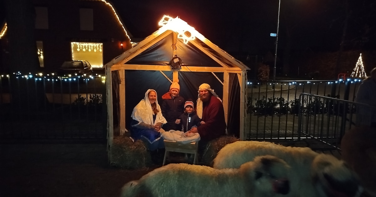 Herdertjestocht in Leerdam brengt kerstverhaal tot leven