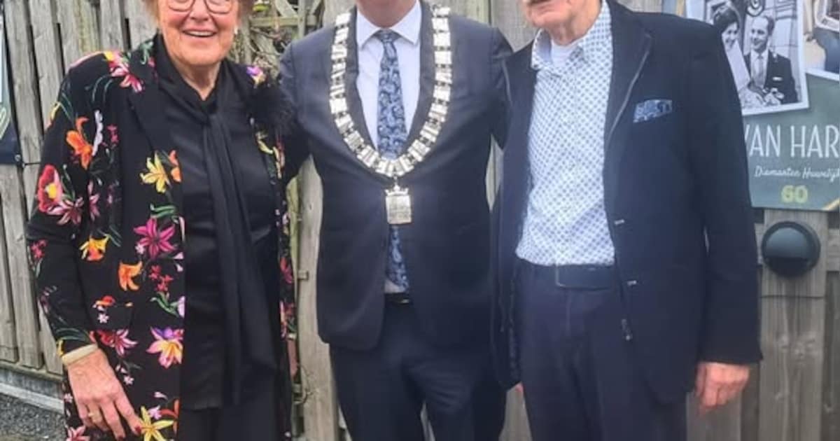 Echtpaar Peter en Greet Lens-Buhrer Tavenier uit Leusden viert diamanten huwelijk