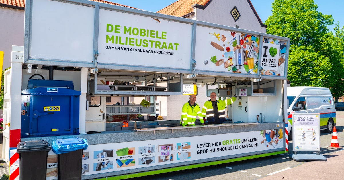 Mobiele Milieustraat staat zaterdag in Reeuwijk en Nieuwerbrug
