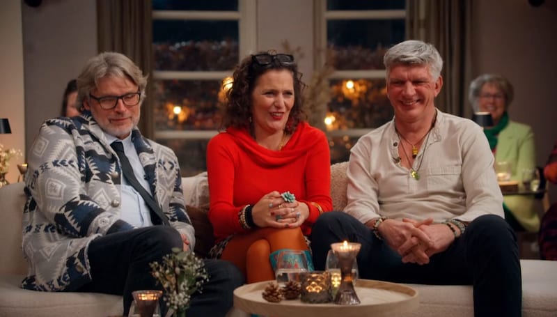 Hans, Claudia en Viktor.