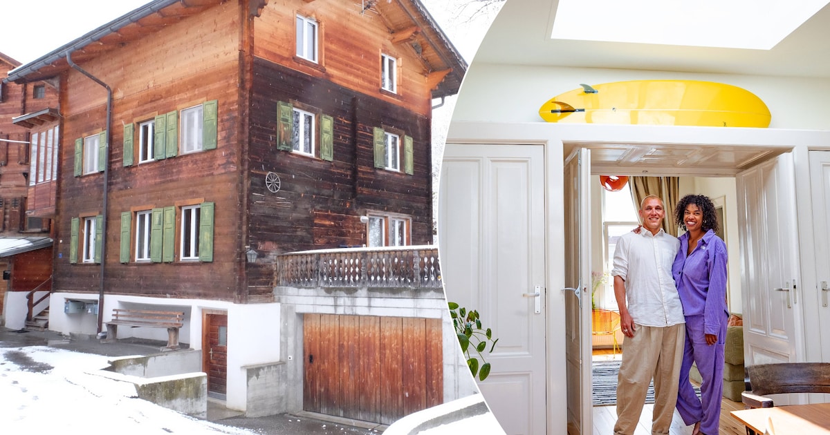 Raissa en Patrick verruilen het Haagse strand voor de Zwitserse bergen: ‘Langzaam leven zonder stres