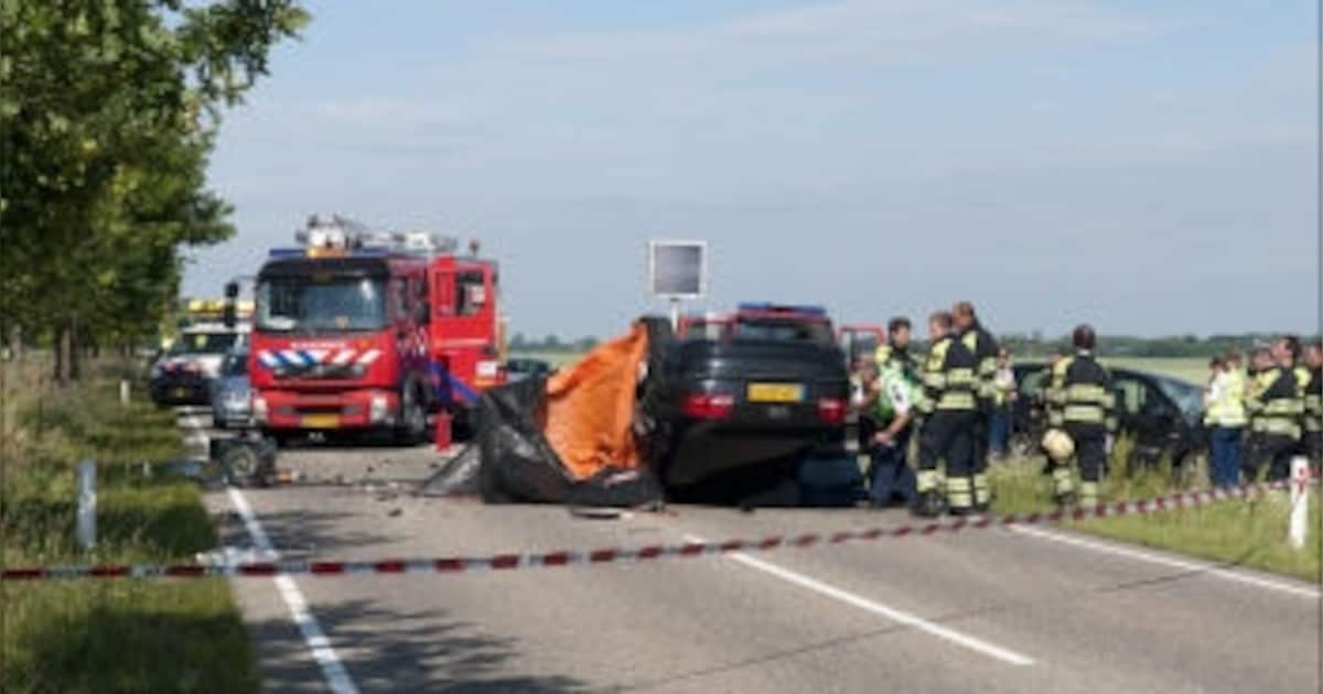 Dodelijk ongeval op Langeweg N285