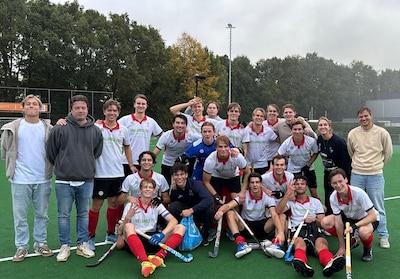 Kans van 0,39 procent en toch speelden hockeyers van USHC al zeven jaar alle bekerduels op vreemde b