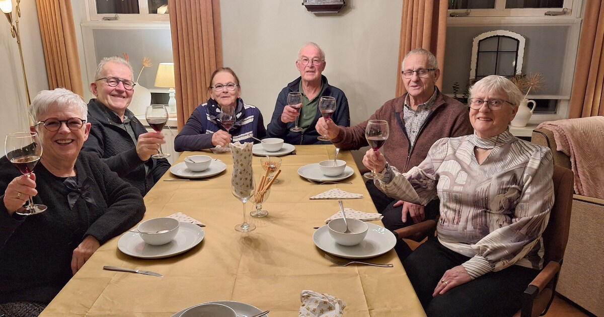 Een toast op het nieuwe jaar