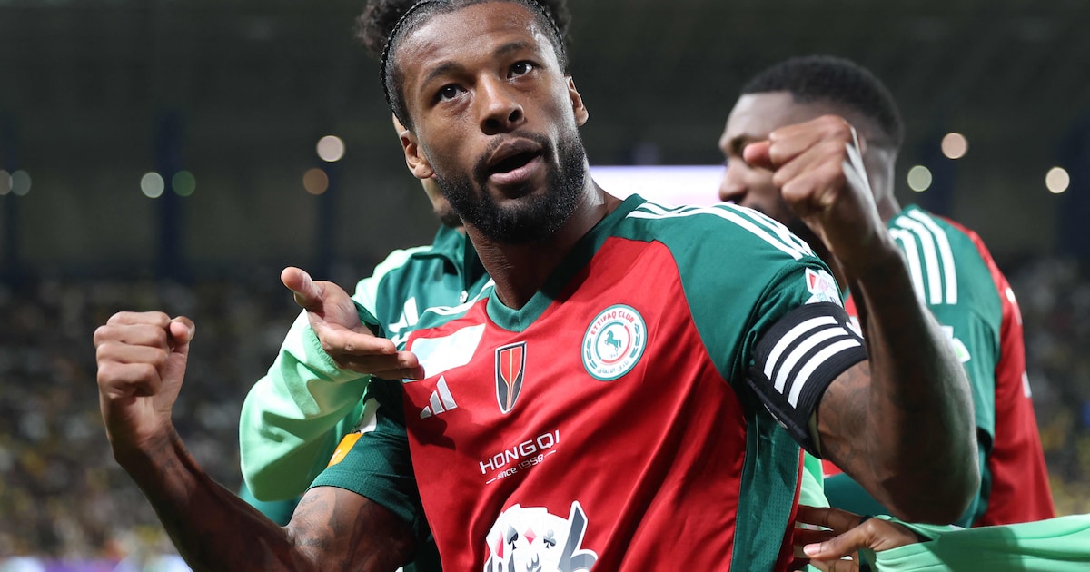 Georginio Wijnaldum alweer op schot: twee goals tegen Al Nassr en Cristiano Ronaldo