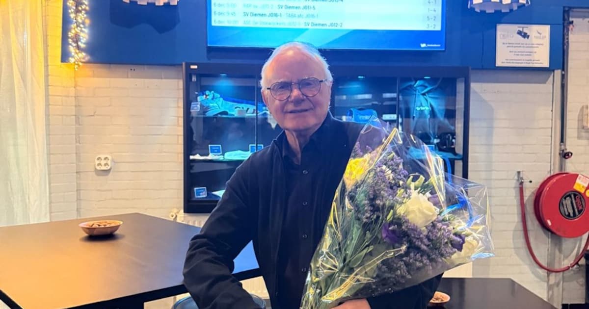 Cees Boot benoemd tot Lid van Verdienste bij sv Diemen
