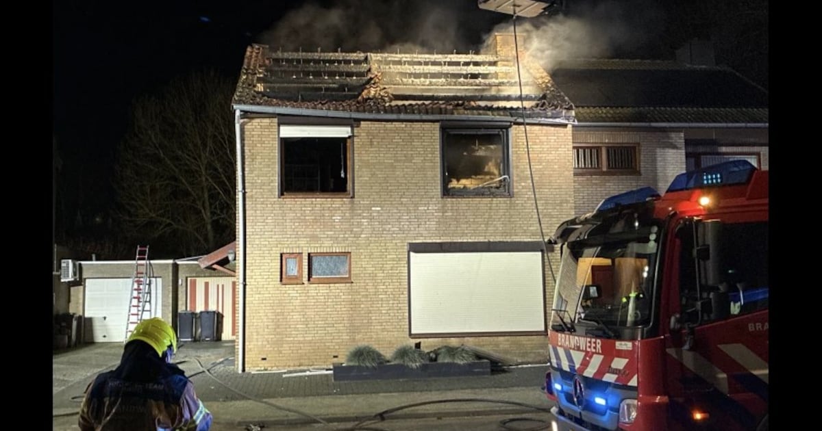 Woning in Kerkrade onbewoonbaar na verwoestende uitslaande brand