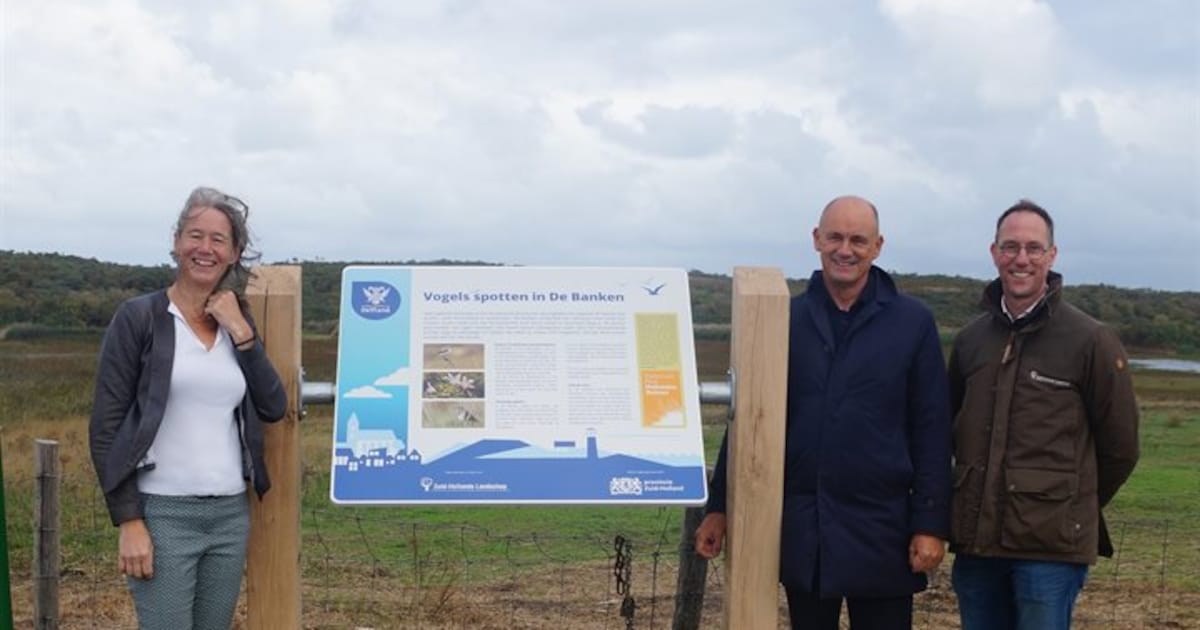 Nieuw informatiebord bij De Banken in ’s-Gravenzande wijst op belang van duinen