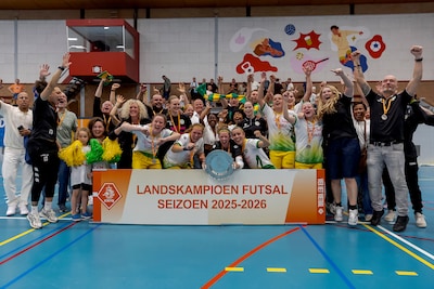 Haagse zaalvoetbalsters mikken na eerste landstitel ook op de Super Cup