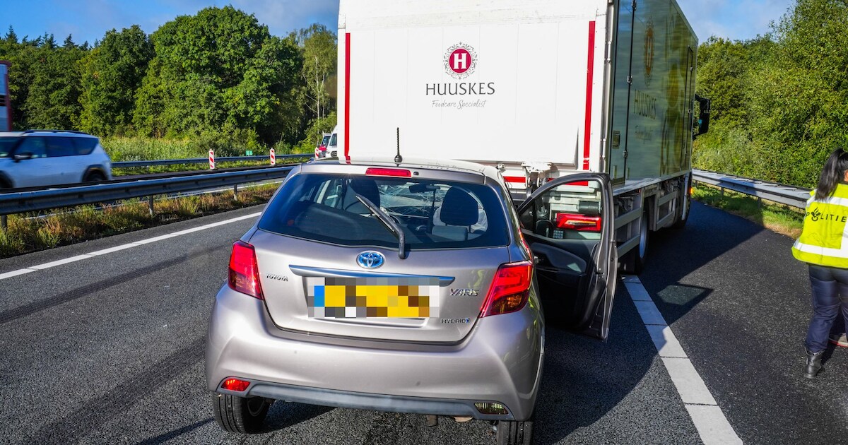 Ongeval met letsel op A67 in Geldrop