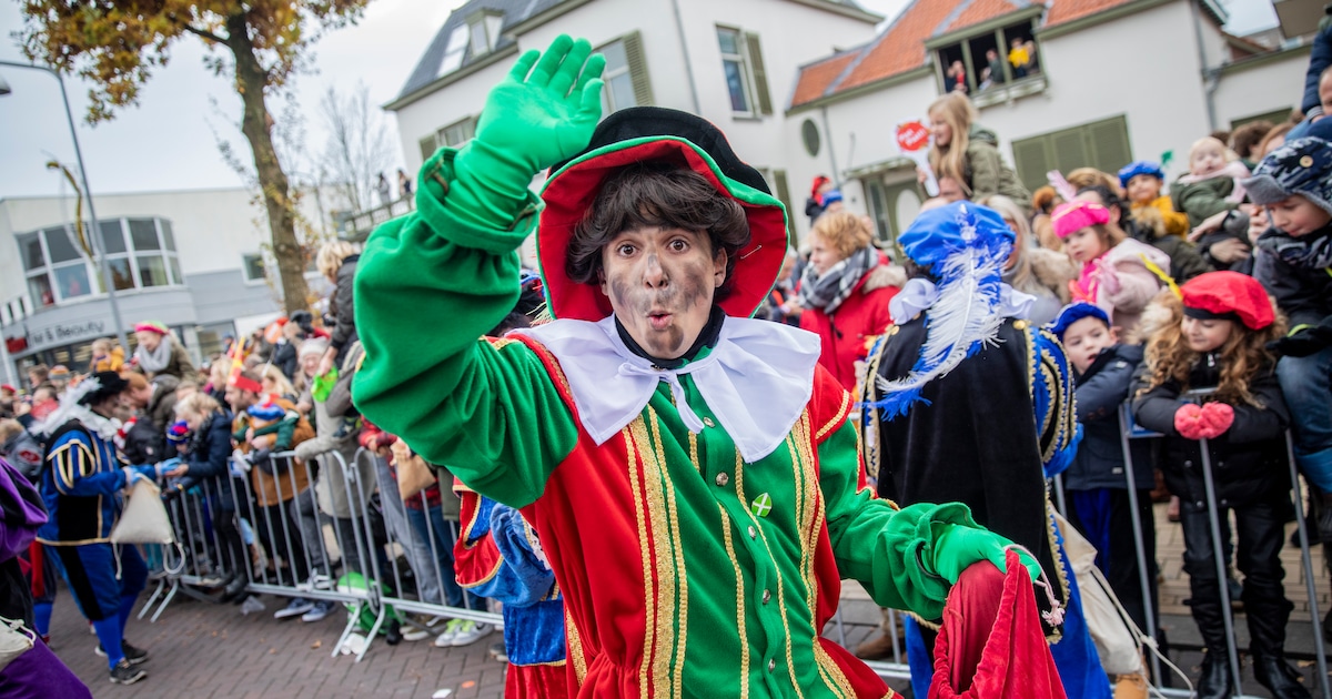Sinterklaasfeest bij Gouweplein in Waddinxveen