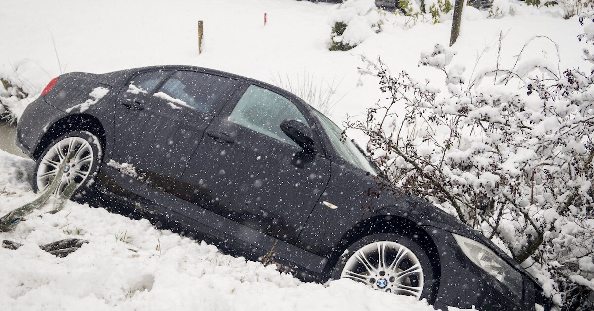 Code geel wegens gladheid voorbij