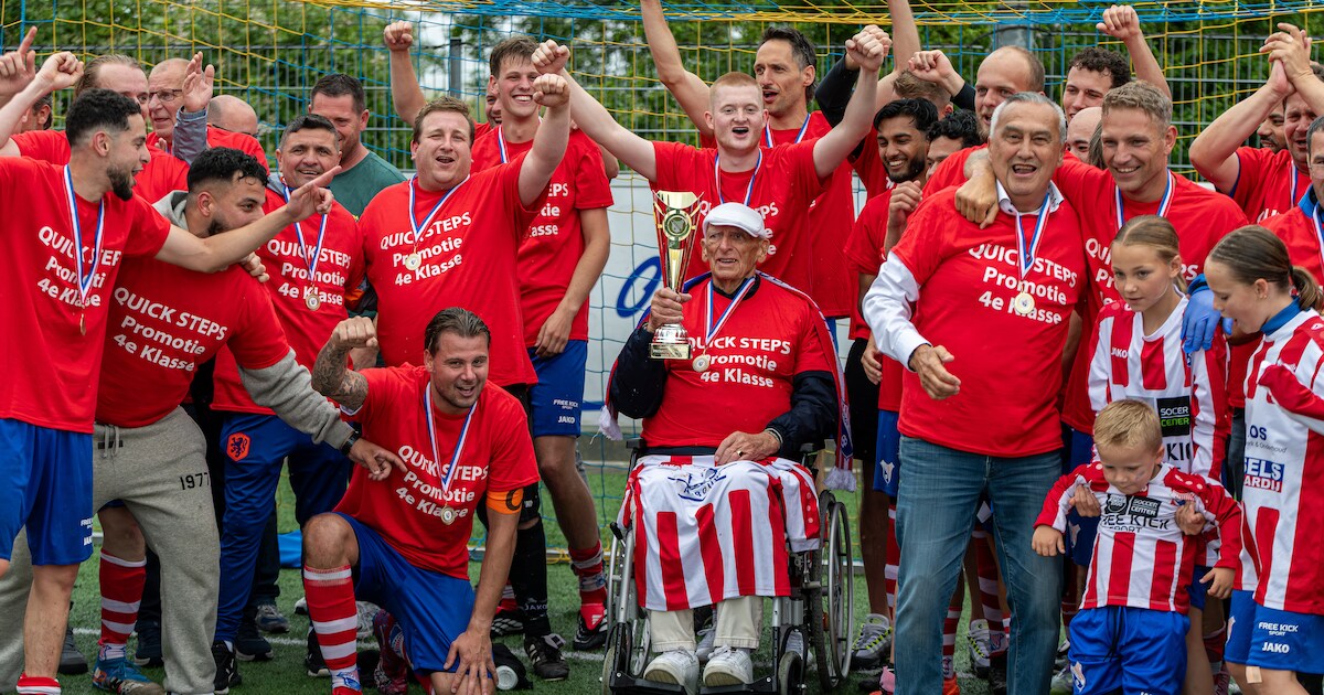 Voetbalclub Quick Steps rouwt om overlijden van clubicoon Dirk Kragt ...