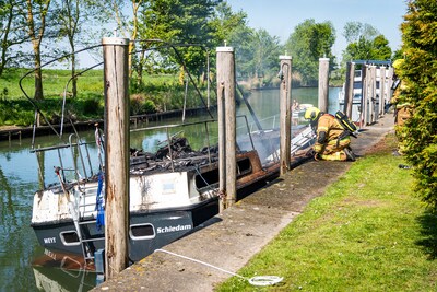 Hulp voor getroffen gezin na explosie op boot: ‘Alles van waarde verloren’