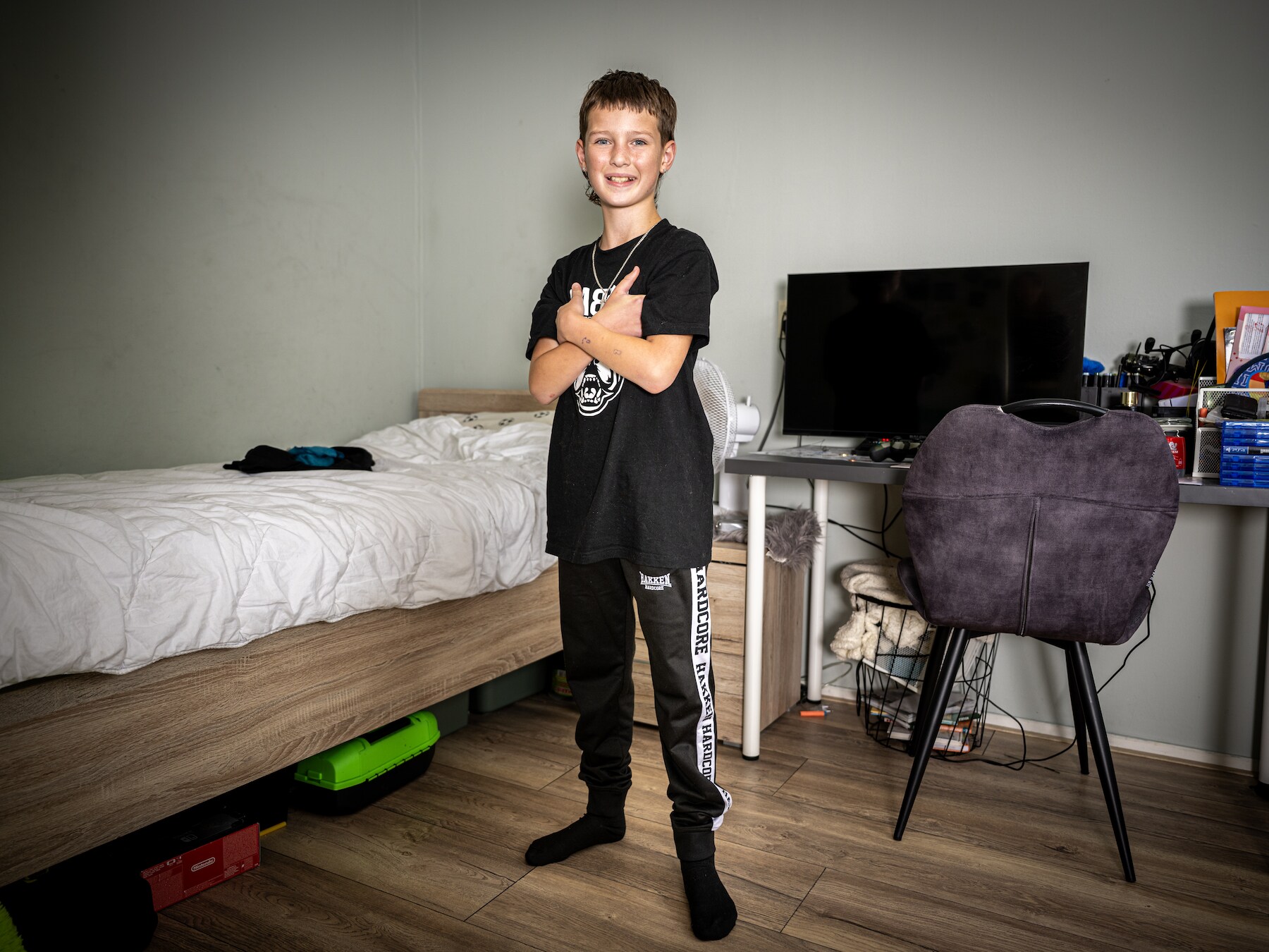 Jonge gabber Duke (10) stond twee avonden voor 25.000 man in show van dj Paul Elstak: ‘Maandag even niet naar school’