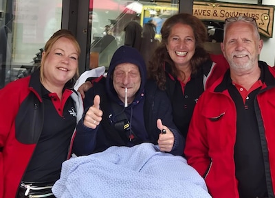 Laatste wens voor terminale Patrick (51) komt uit: nog één laatste jointje in bekende coffeeshop