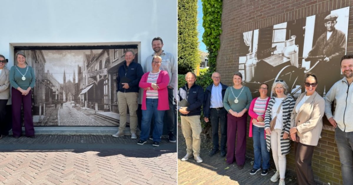 Historische fotoborden onthuld in Montfoort