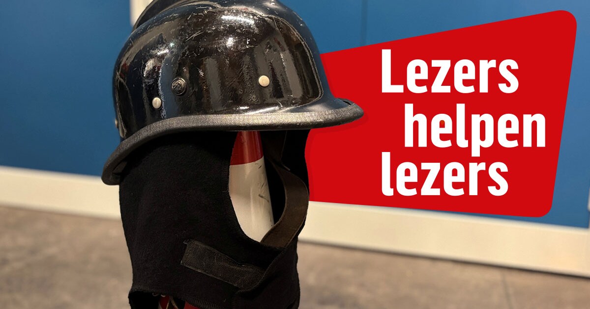 In Vinkeveen wil elke veteraan deze brandweerhelm weer eens op