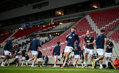 Omstreden duel tussen Israël en Ierland onderweg, Ierse spelers dragen zwarte armbanden