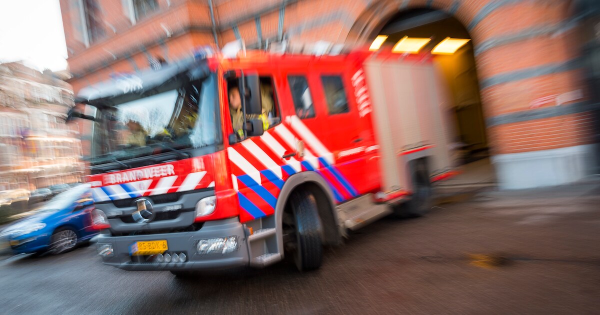 Auto volledig verwoest door brand in Jisp, ook woning beschadigd