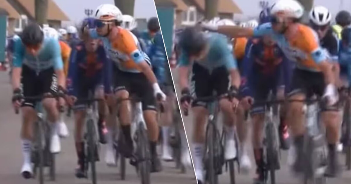 Marijn (24) uit Huijbergen krijgt uit het niets rake klap tijdens wielerkoers: ‘Heel gek wat er gebe