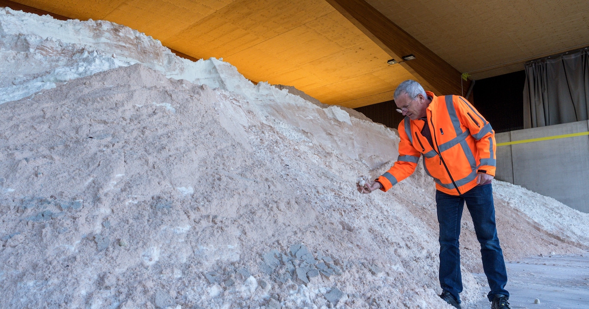 Gratis strooizout ophalen in Nederweert