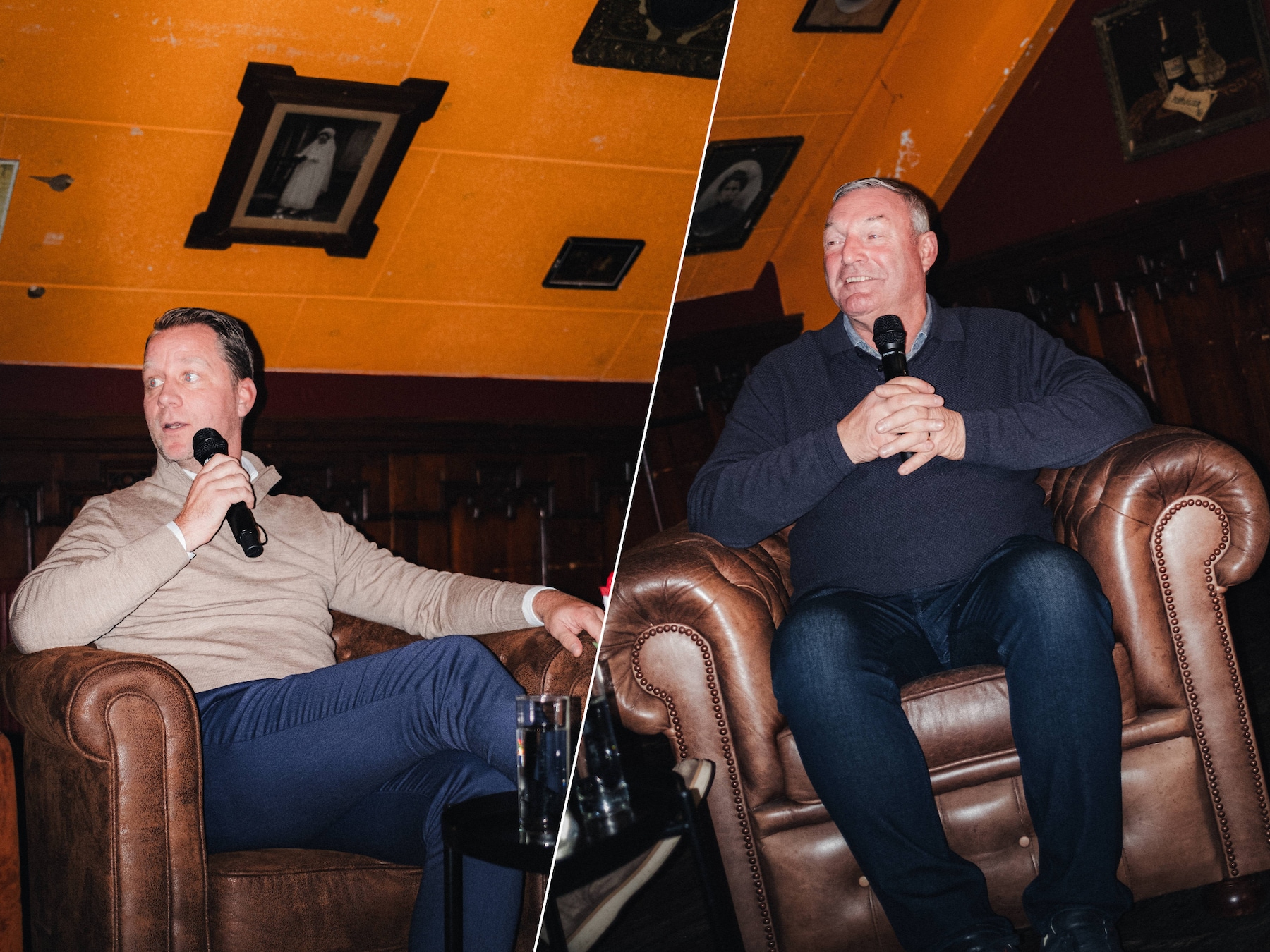 Jans en Zuidam in gesprek met FC Utrecht-fans: ‘Ik heb Jordy dit jaar de beker beloofd’