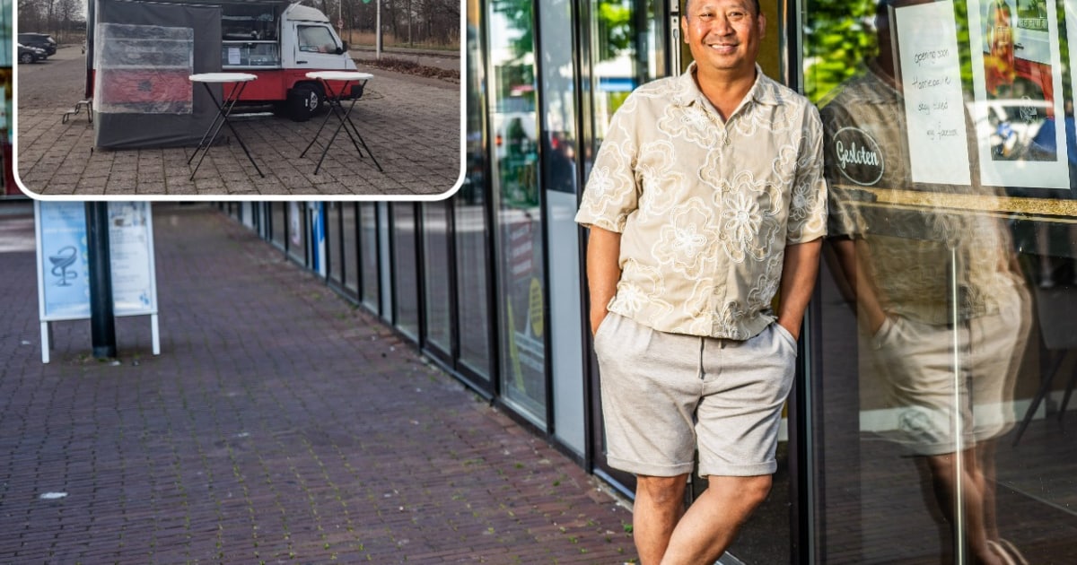 Henk begon met vijf broodjes uit foodtruck Harriepallie, nu opent hij een toko: ‘Ik kook uit liefde’