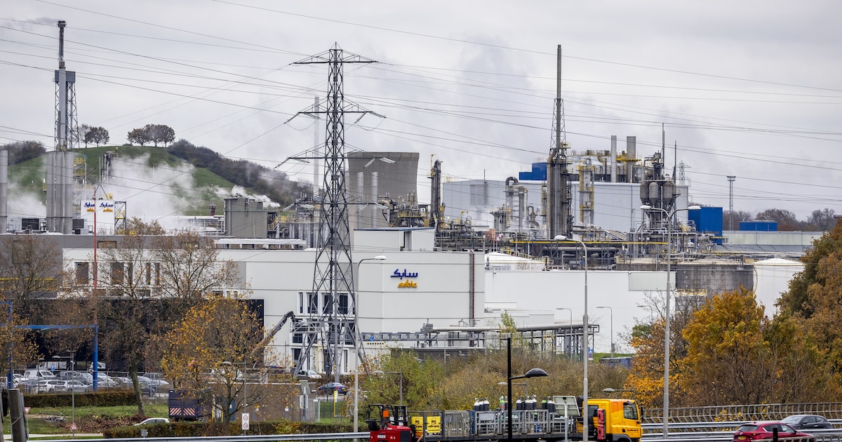 Brand op terrein van Chemelot in Geleen