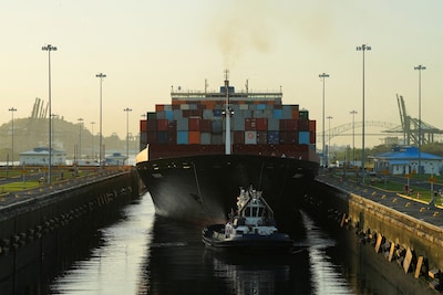 Droogte door El Niño beperkt scheepvaart in Panamakanaal