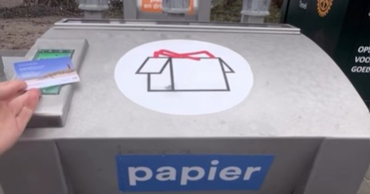 Oudpapiercontainers verdwijnen in Den Burg en Den Hoorn