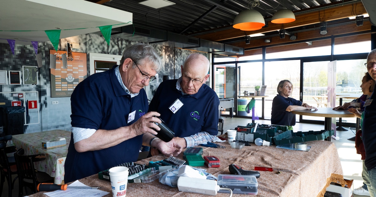 Repair Café in Poortugaal helpt inwoners met repareren kapotte goederen