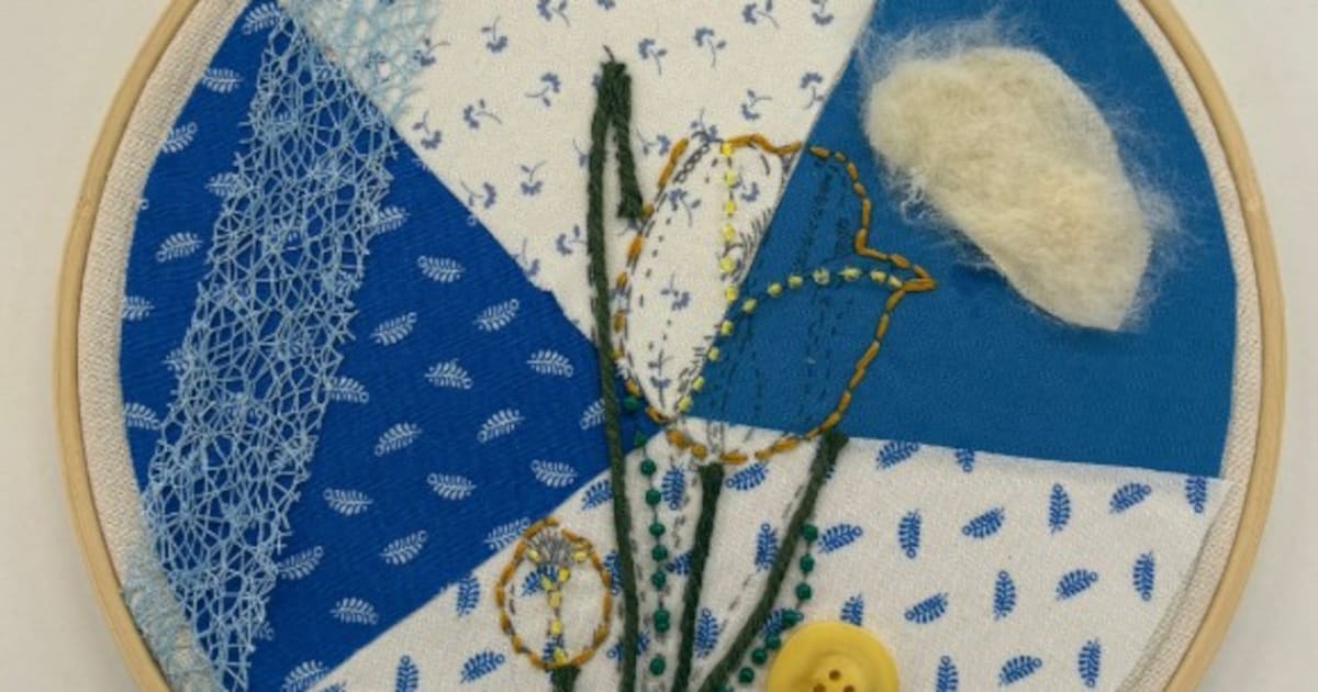 Open Atelier in Ter Aar: maak een borduurring van stof