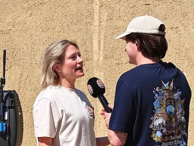 ‘Ik dacht echt: wat is dit heftig’: Roxane Knetemann deed mee aan Red Bull District Ride in Groninge