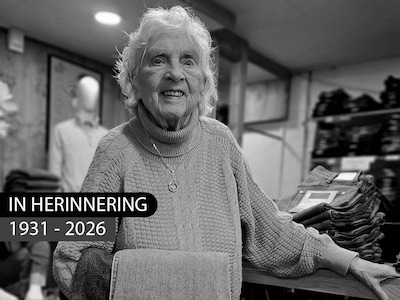 Spijkerbroekenkoningin Elie (94) wordt begraven in jeans, met stoffelijke resten van zoontje Robje o
