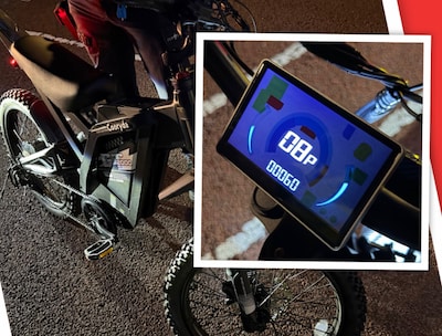 Agenten zien skinnybike razendsnel voorbij komen in Zwolle: bij de eerste test kan de fiets slechts 