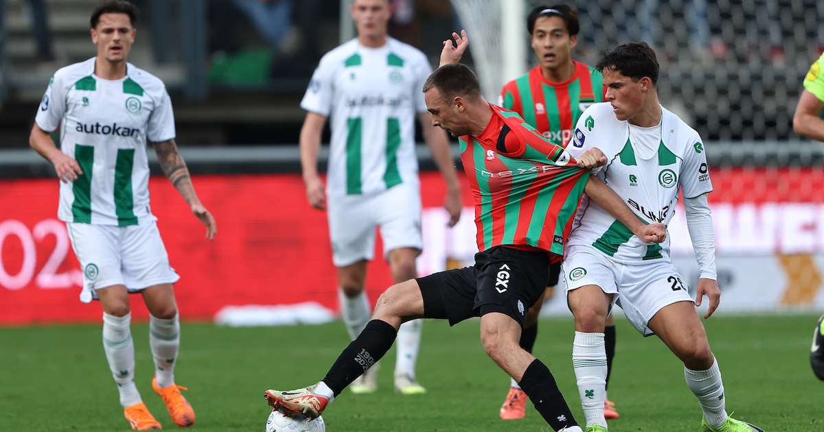 LIVE eredivisie | Halverwege nog weinig spektakel in feestwedstrijd NEC tegen FC Groningen