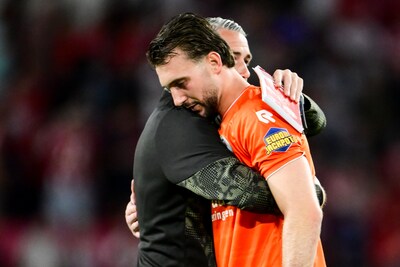 Van PSV gehuurde Sparta-keeper Joël Drommel is de schlemiel bij terugkeer in Eindhoven: ‘Een zwarte dag voor mij’