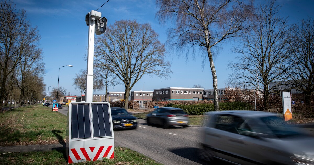 Nieuwe flexflitser op Hereweg in Landgraaf