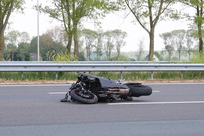 Ongeluk met motor op A2 bij Beesd zorgt voor lange files
