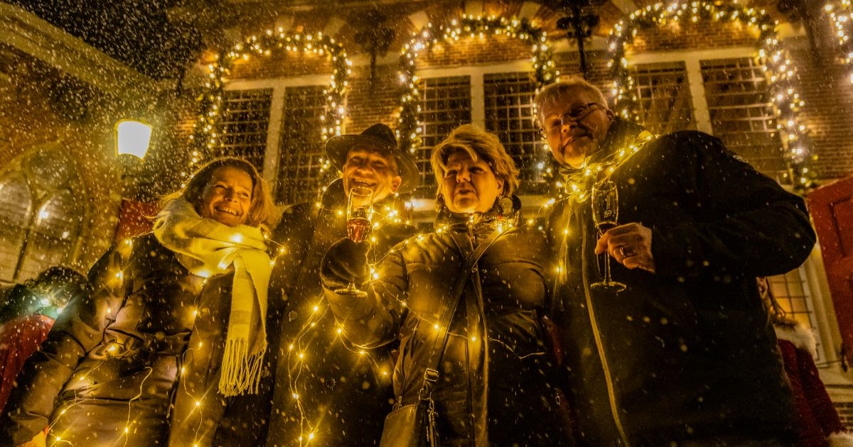 Christmas time! De kerstlampjes gaan weer aan bij Relais & Châteaux Weeshuis Gouda