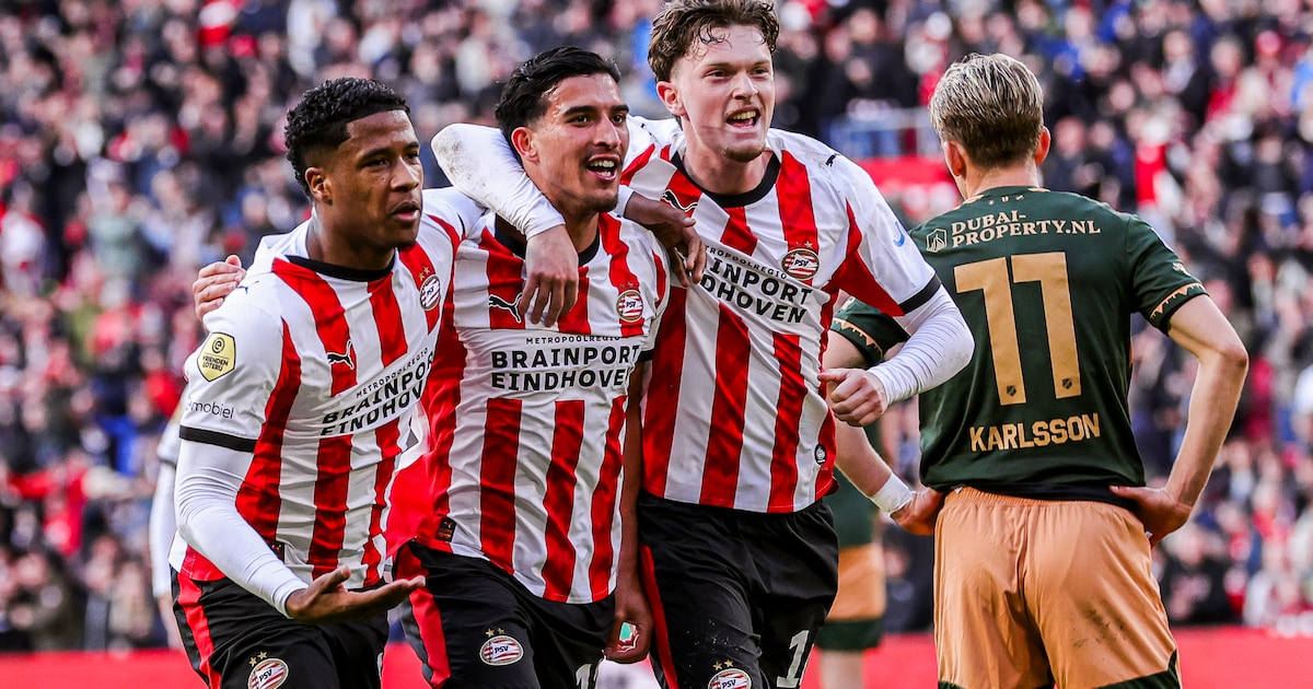 Driouech schiet PSV diep in de extra tijd naar een officieus ...