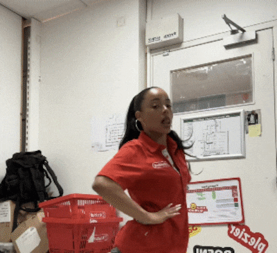 Aïsha films 15-second break at Kruidvat, now has 26 million views: 'Didn't ask for permission'