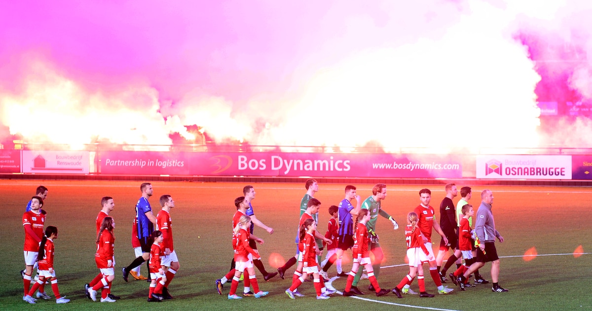 Amersfoortse derby gestaakt, domper voor ‘Blauwen’ en eerste verlies Hooglanderveen: dit is het voet