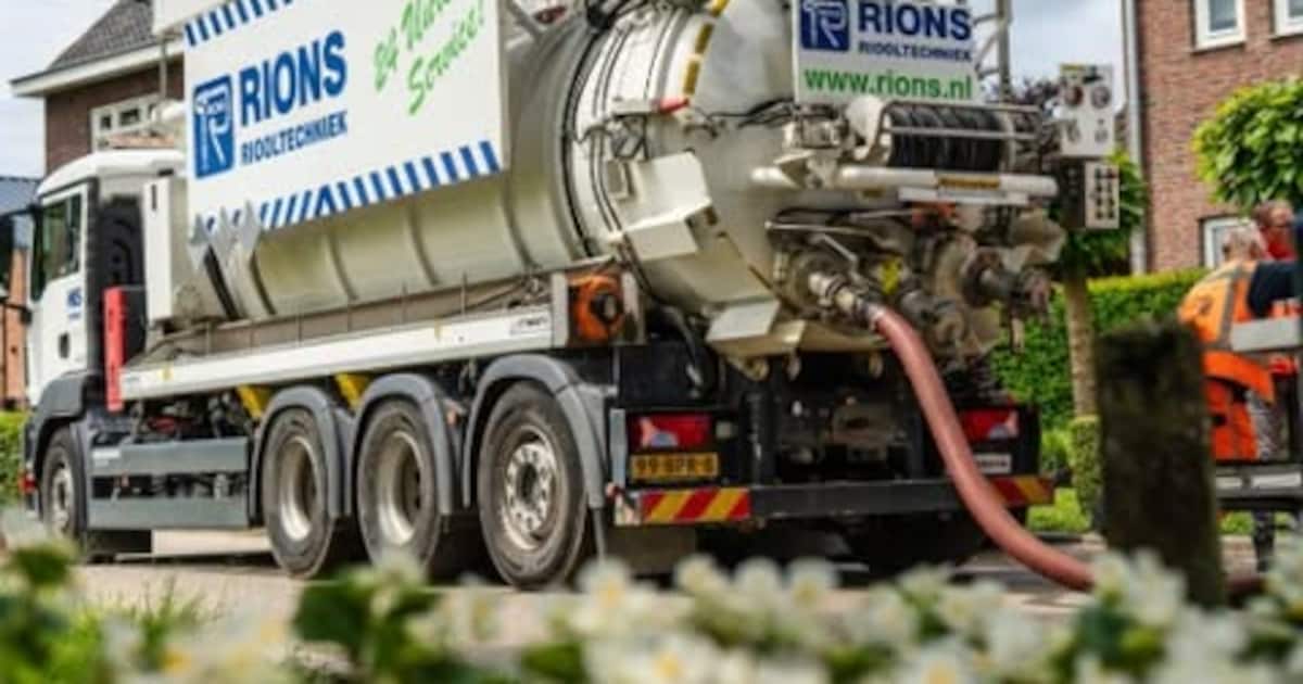 Rioolonderhoud in Roodenburgerdistrict Leiden